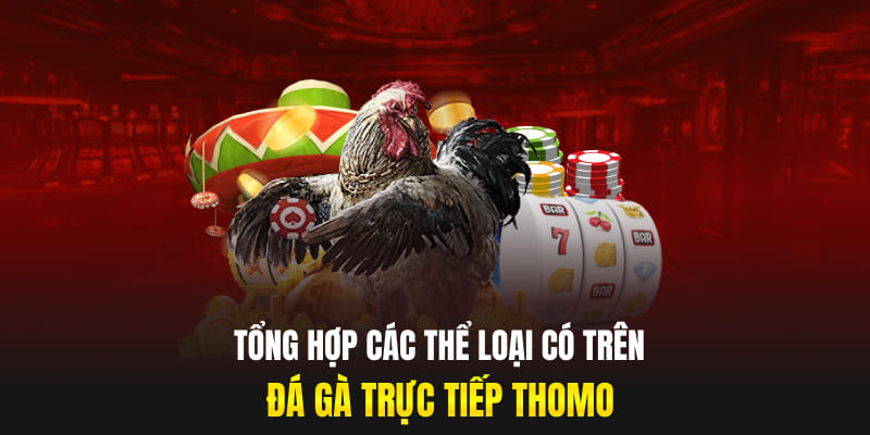 Tổng hợp các thể loại có trên đá gà trực tiếp Thomo